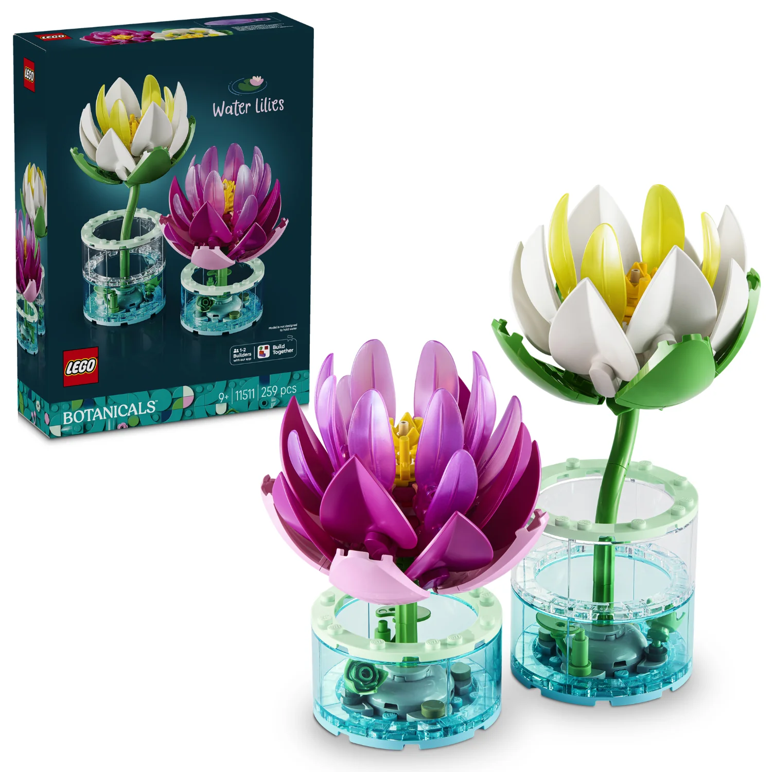 LEGO® Botanicals Water Lilies - Image 9