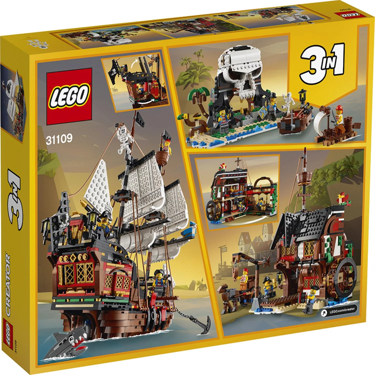 LEGO® Creator 3-in-1 Pirate Ship - Image 11