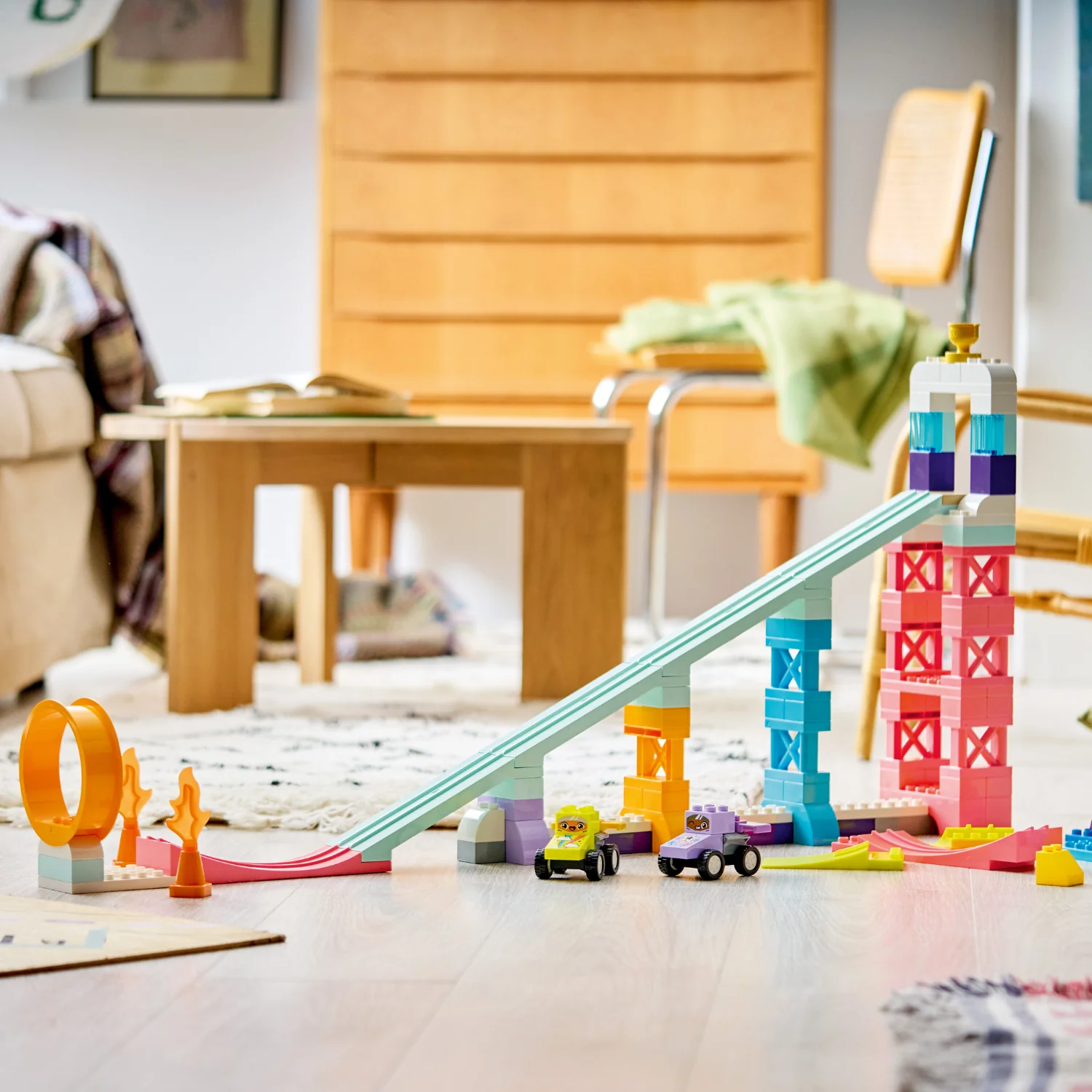 LEGO® DUPLO® Town 3 in 1 Creative Ramps with Vehicles - Image 5