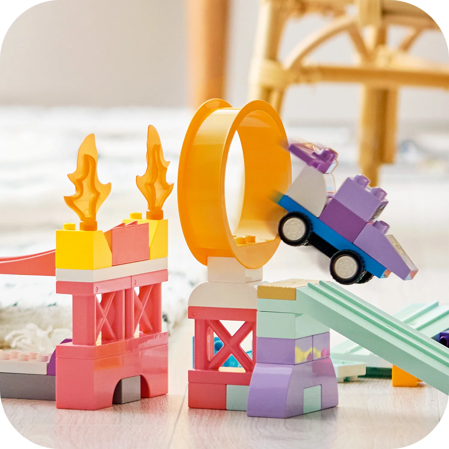 LEGO® DUPLO® Town 3 in 1 Creative Ramps with Vehicles - Image 6