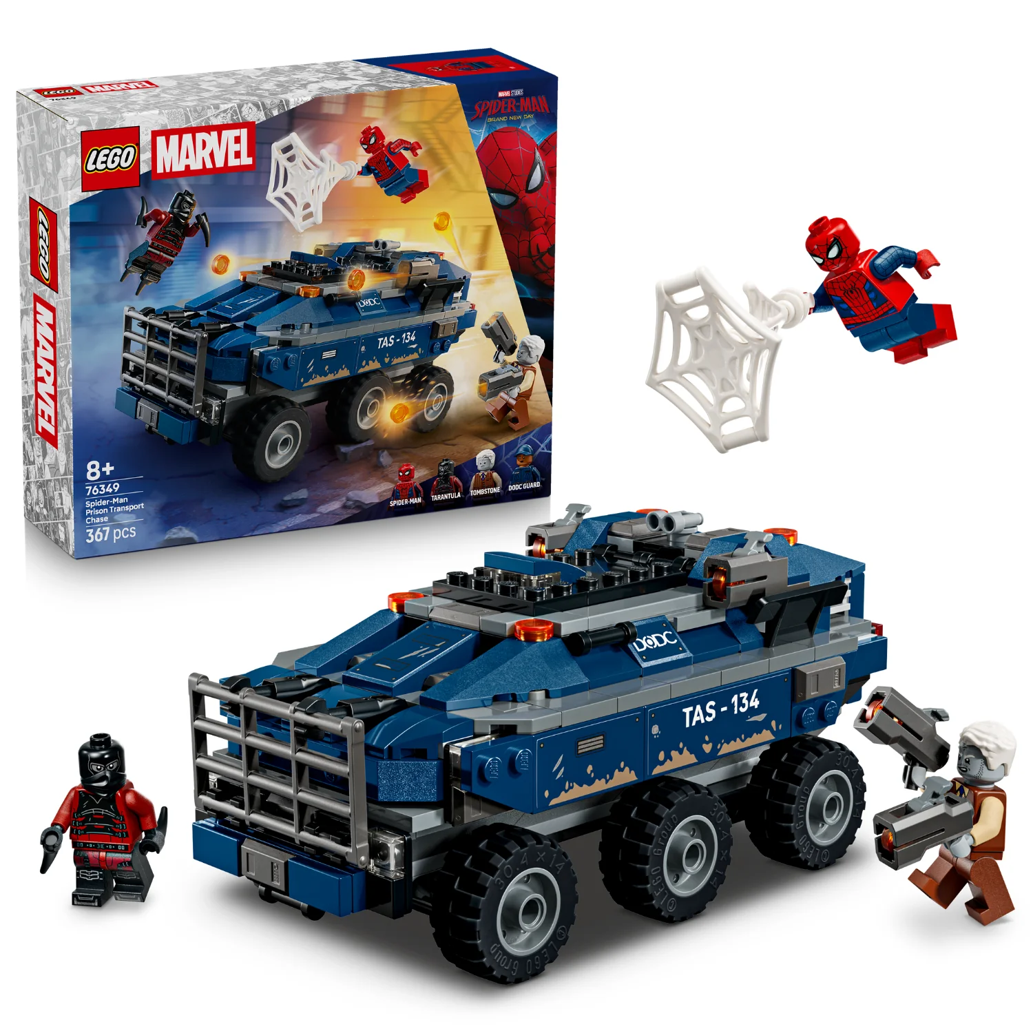 LEGO® | Marvel Spider-Man Prison Transport Chase - Image 9