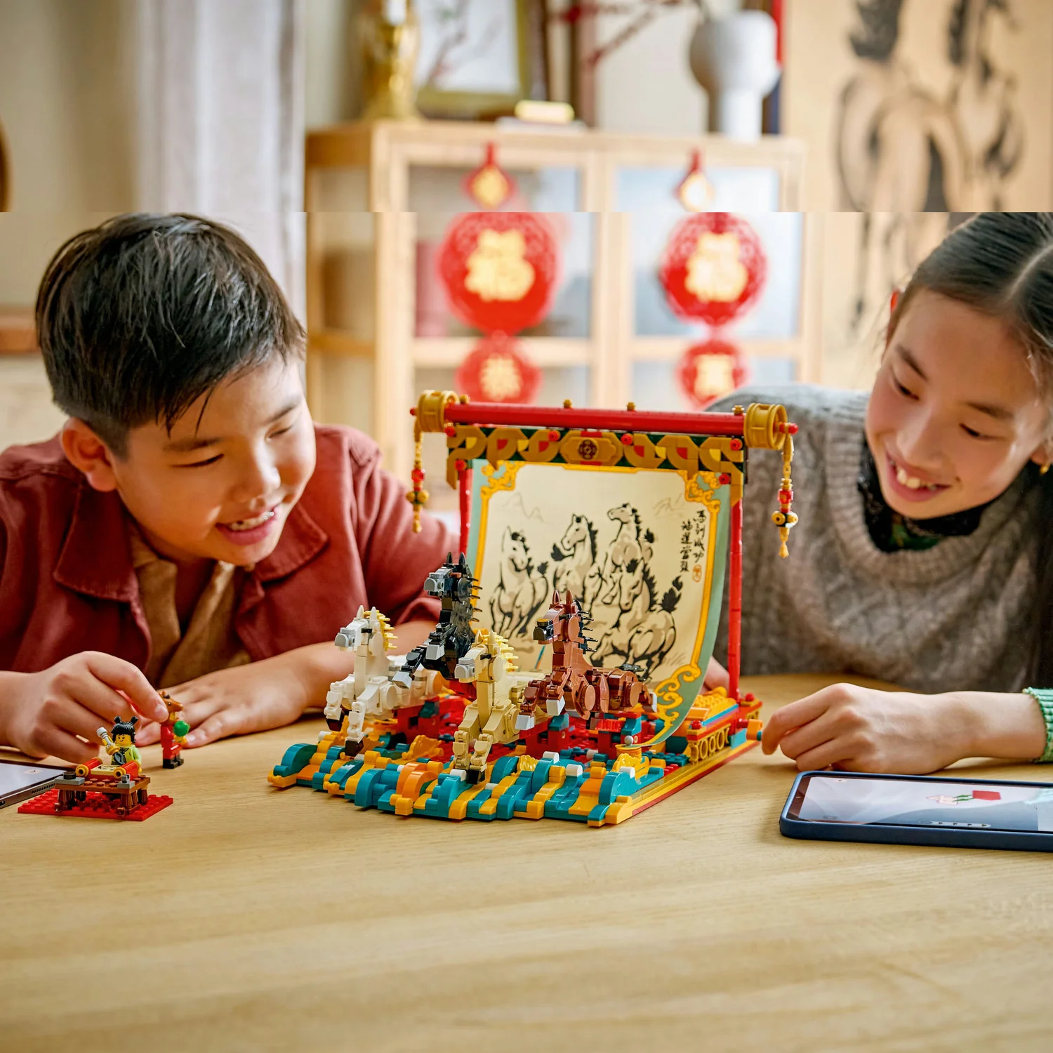 LEGO® Spring Festival Galloping Horse Canvas - Image 4
