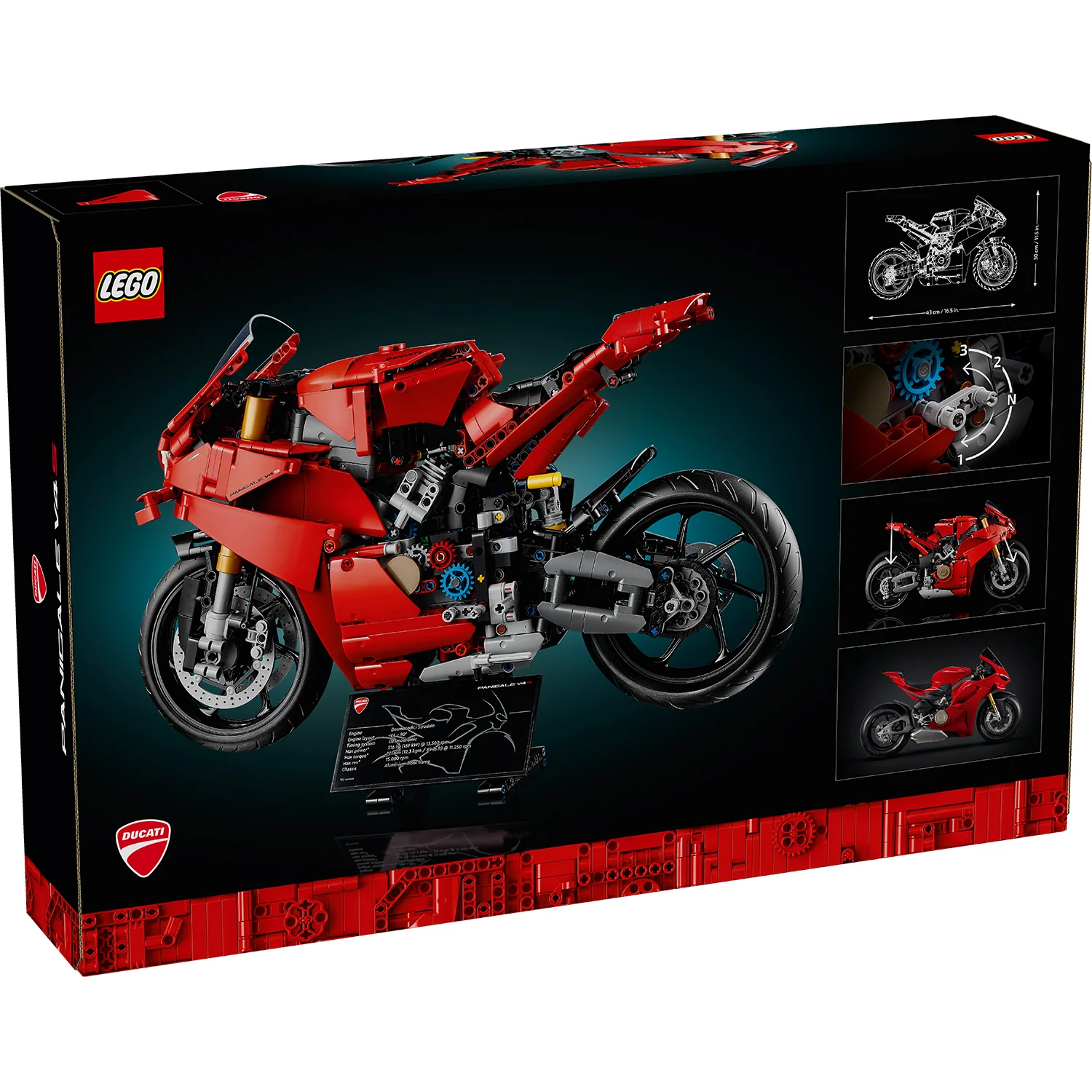 LEGO® Technic Ducati Panigale V4 S Motorcycle - Image 12