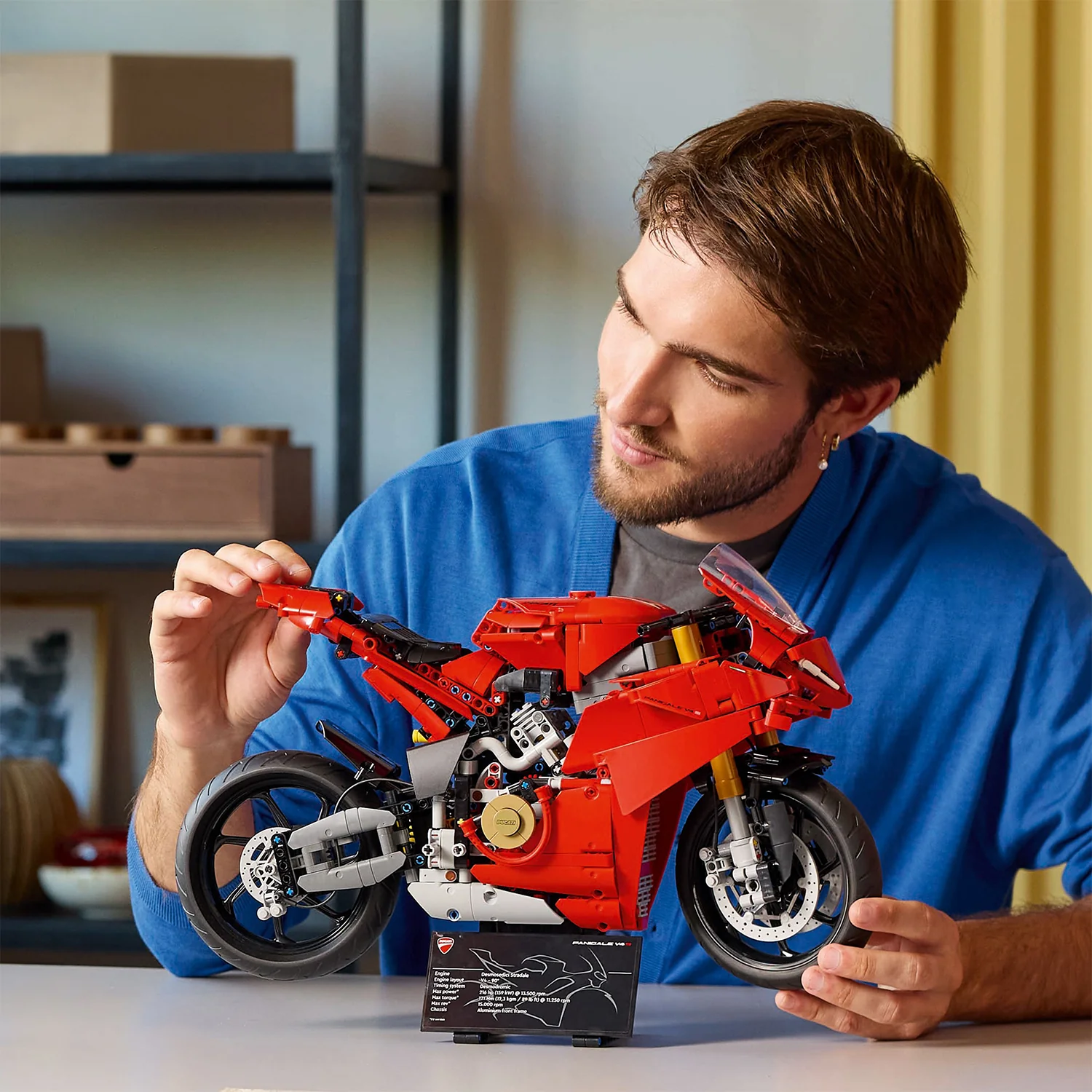 LEGO® Technic Ducati Panigale V4 S Motorcycle - Image 3