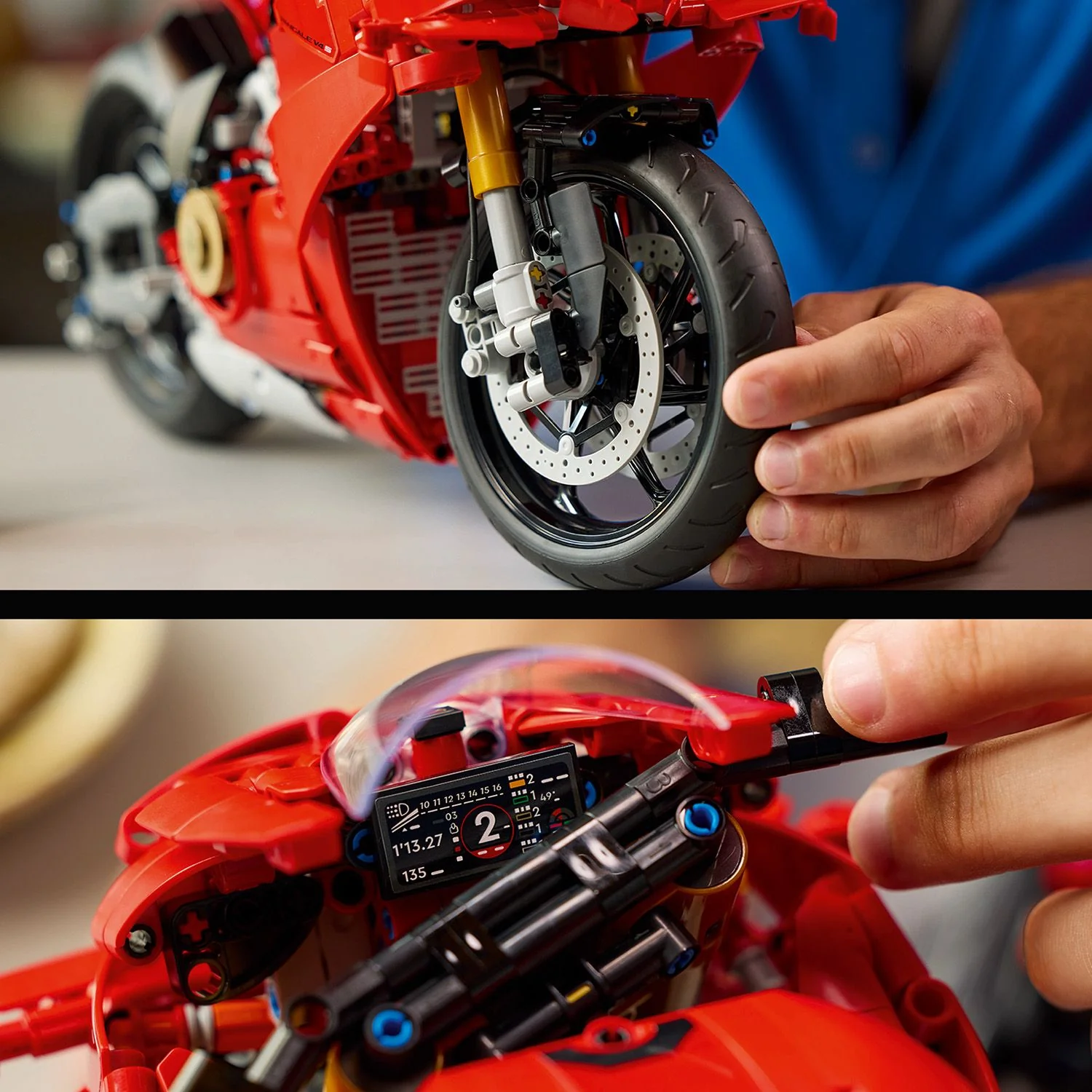 LEGO® Technic Ducati Panigale V4 S Motorcycle - Image 8