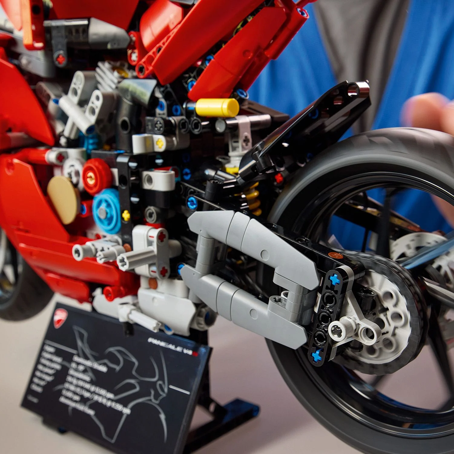 LEGO® Technic Ducati Panigale V4 S Motorcycle - Image 9