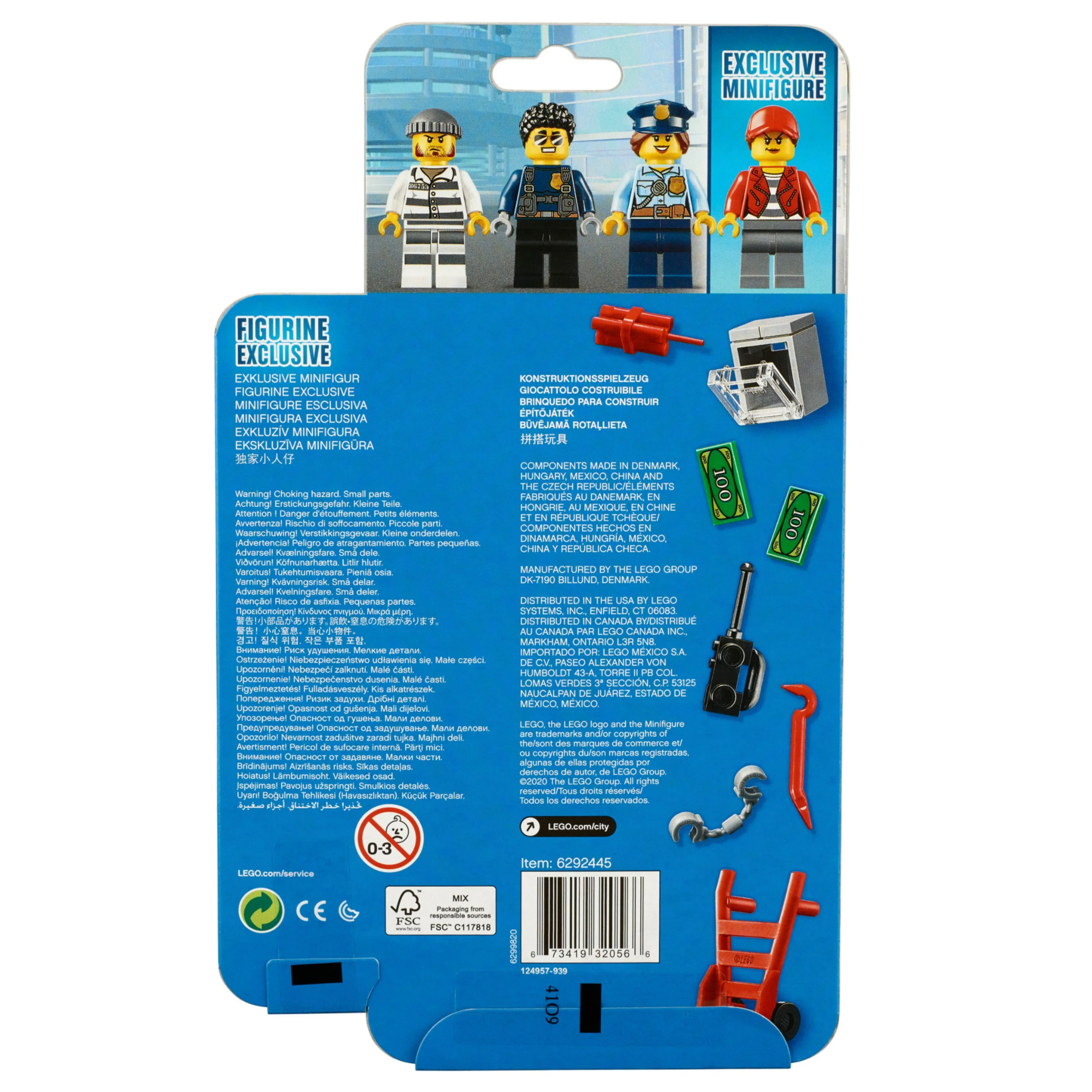 LEGO® Minifigures Police MF Accessory Set - Image 3