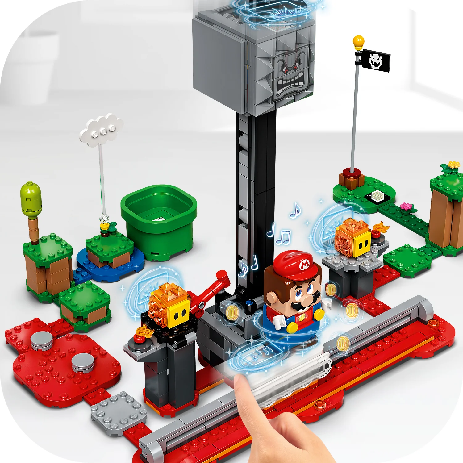 LEGO® Super Mario Thwomp Drop Expansion Set - Image 8